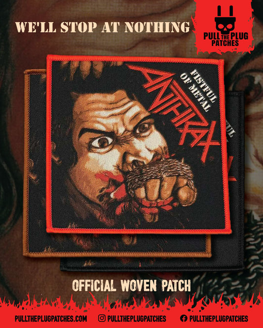 Anthrax - Fistful Of Metal - Square Patch