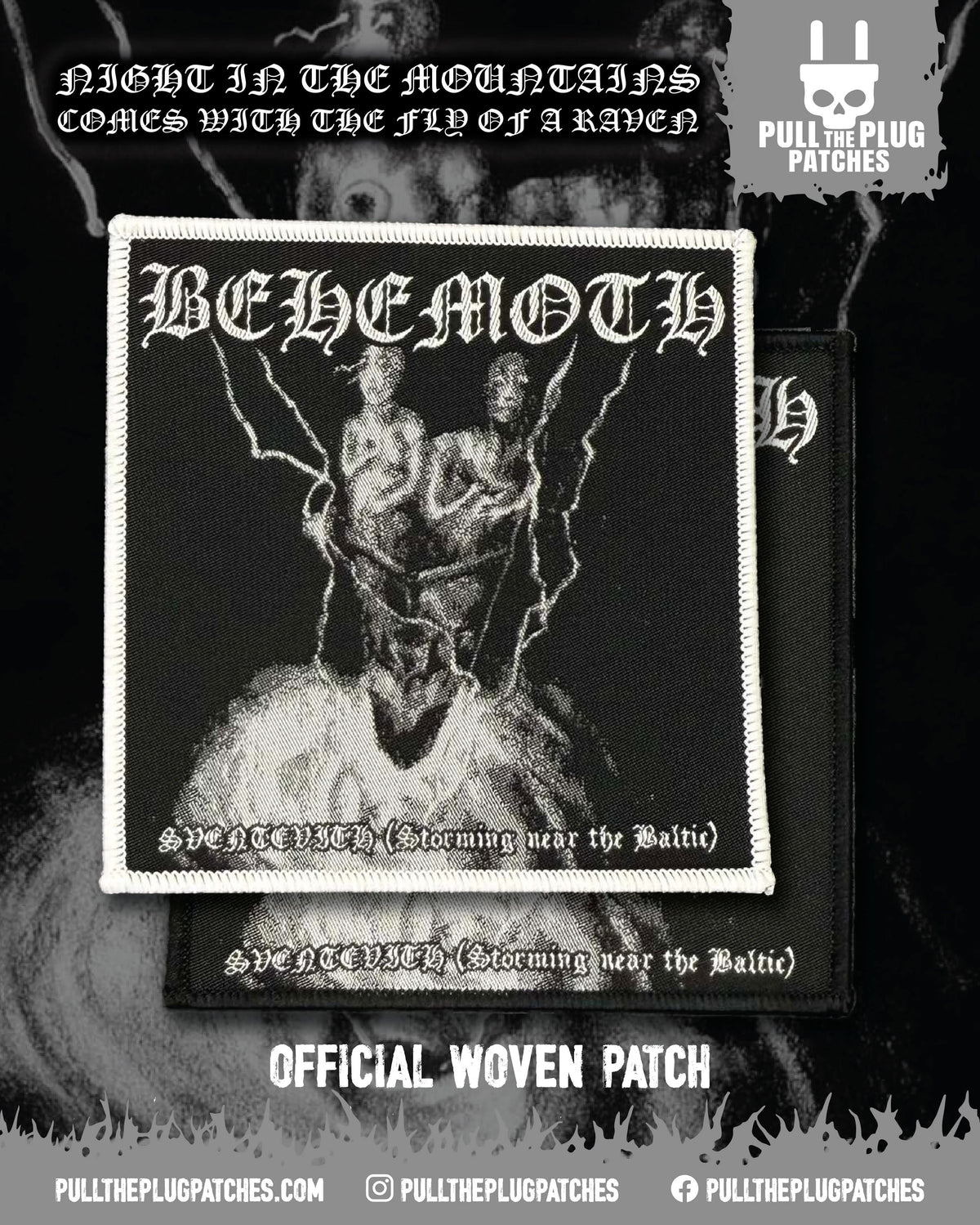 Behemoth - Sventevith (Storming Near the Baltic) -  Square Patch