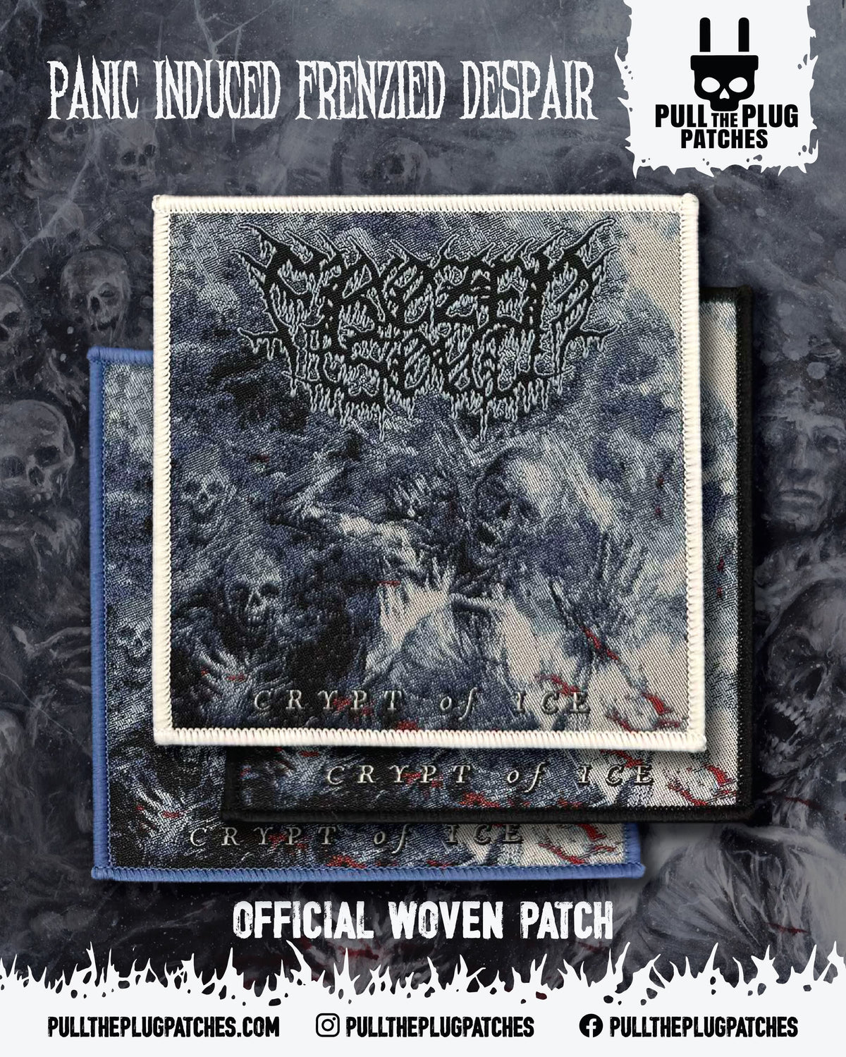 Frozen Soul - Crypt of Ice -  Square Patch