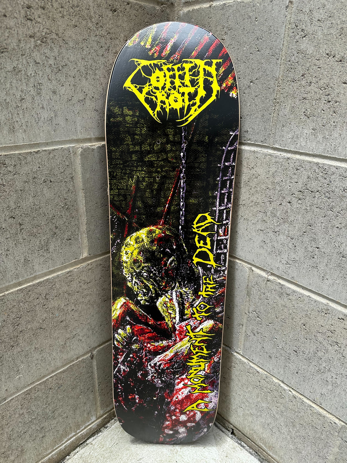 Coffin Rot - A Monument To The Dead - Skateboard