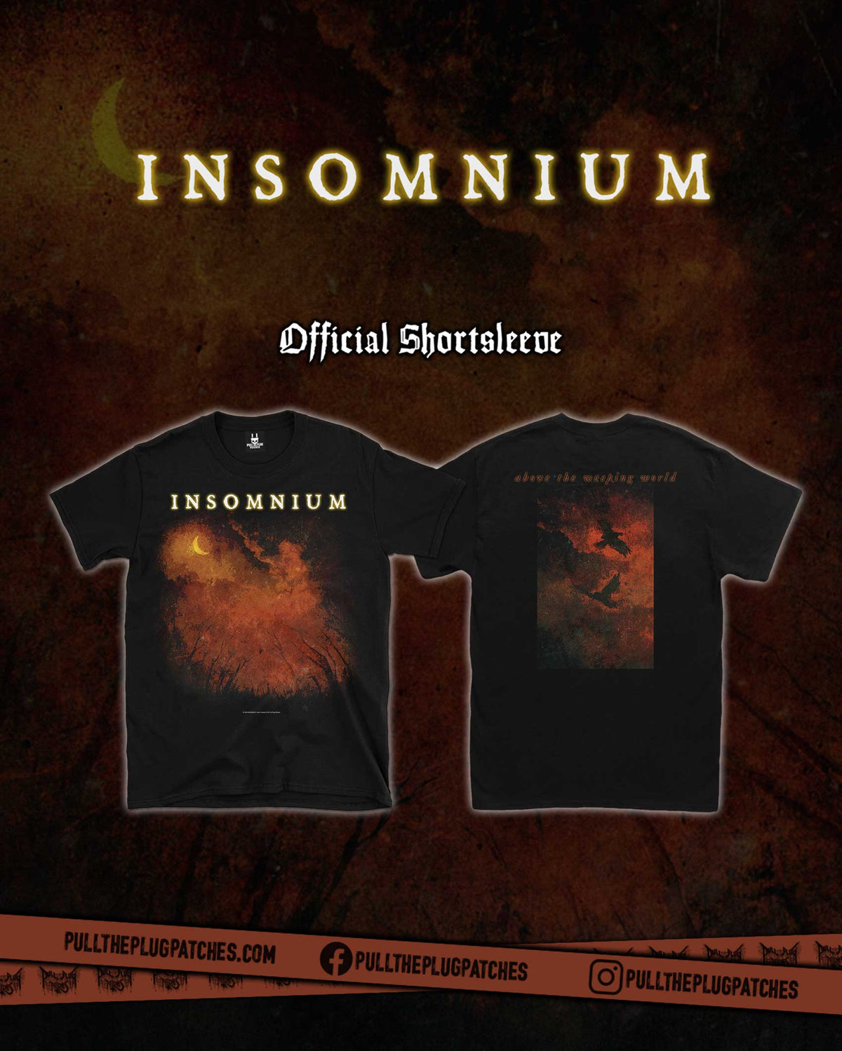 Insomnium - Above The Weeping World - Shortsleeve Shirt