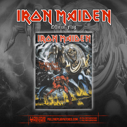 Iron Maiden - The Number of the Beast - Flag