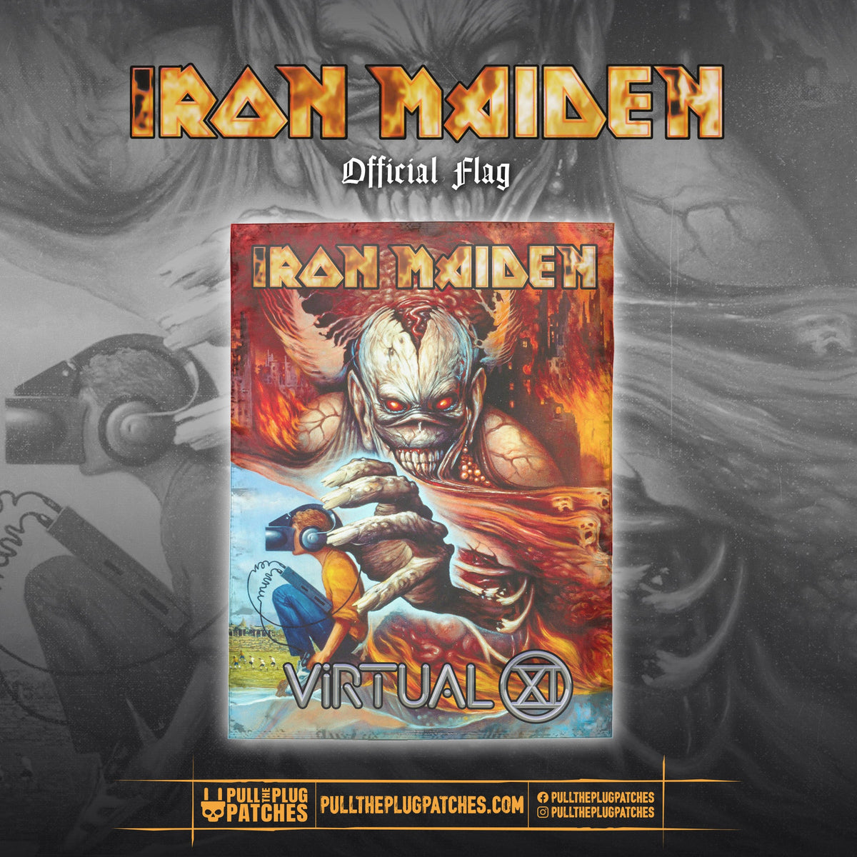 Iron Maiden - Virtual XI - Flag