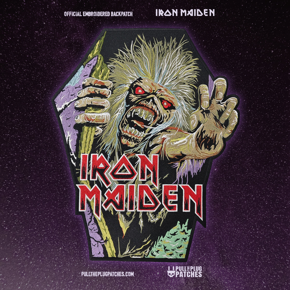 Iron Maiden - No Prayer For The Dying - Embroidered Backpatch