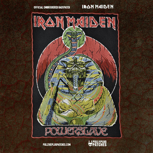 Iron Maiden - Powerslave - Embroidered Backpatch