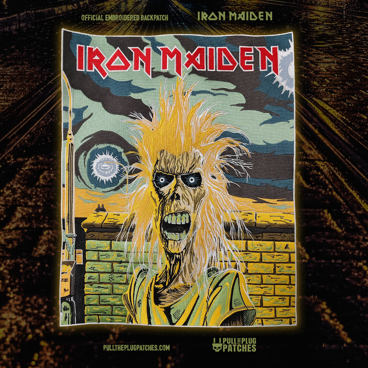 Iron Maiden - Iron Maiden - Embroidered Backpatch