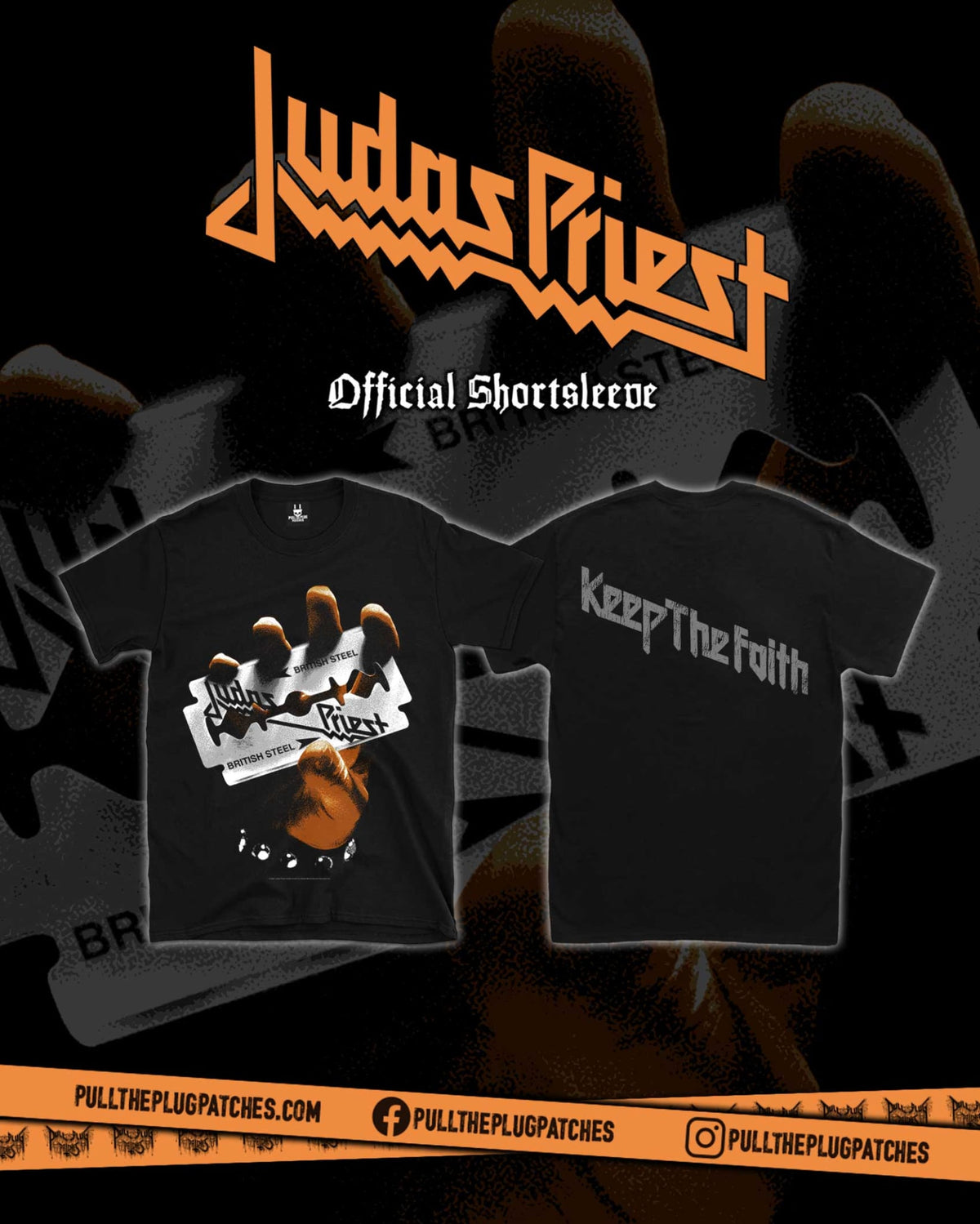 Judas Priest - British Steel - Shortsleeve Shirt