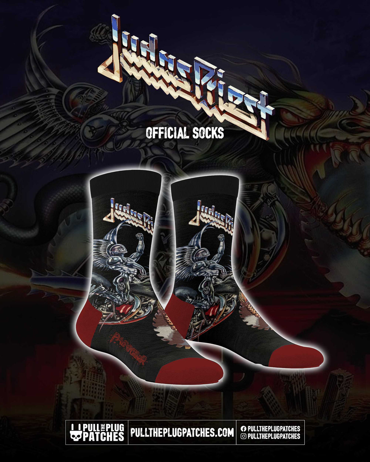 Judas Priest - Painkiller - Socks