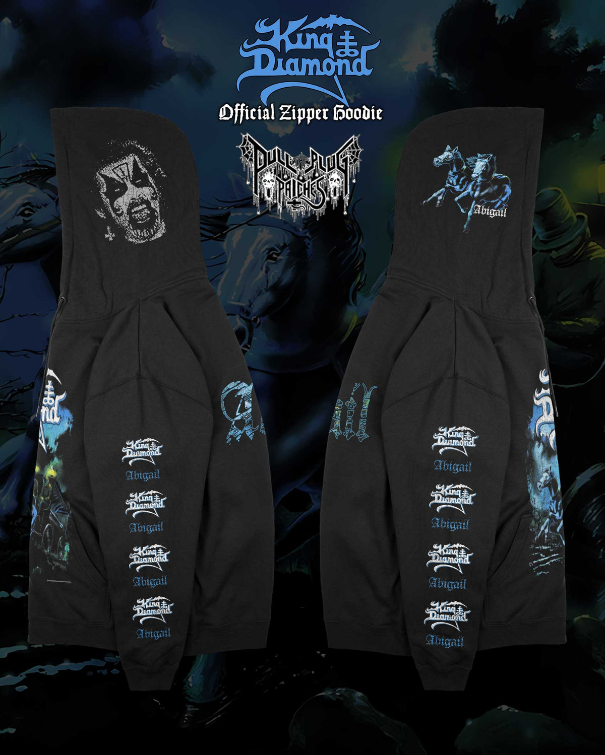 King Diamond - Abigail - Deluxe Zipper Hoodie