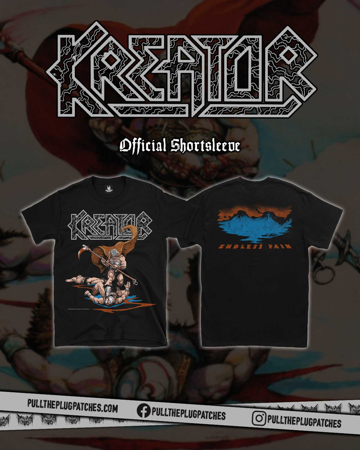 Kreator - Endless Pain - Shortsleeve Shirt