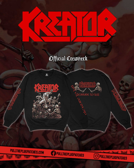 Kreator - Pleasure To Kill - Crewneck Sweater
