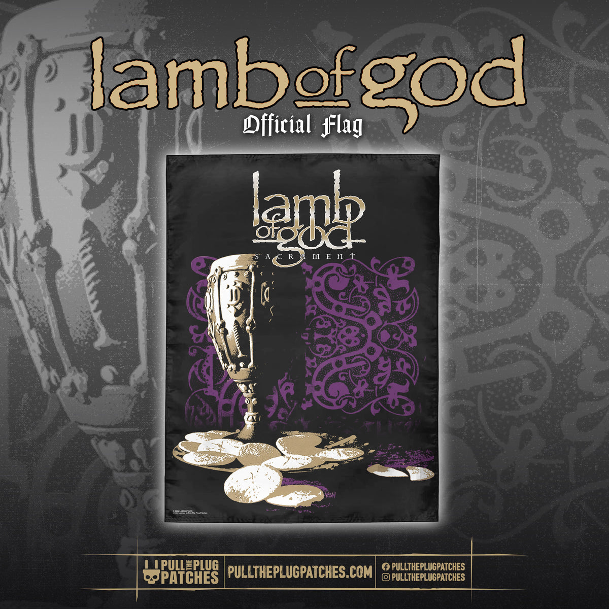 Lamb Of God - Sacrament - Flag