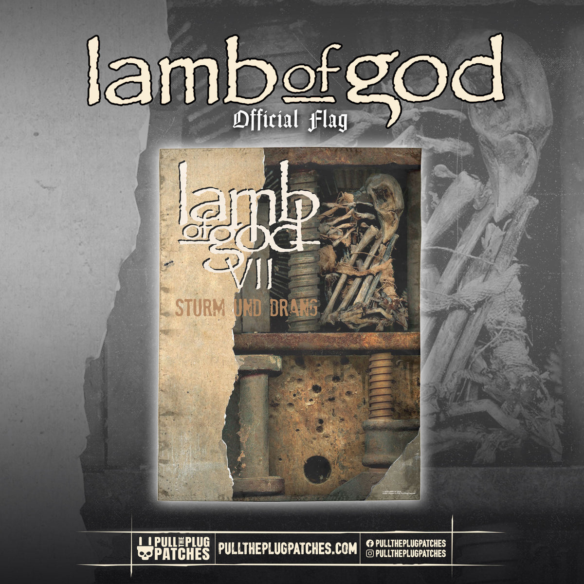 Lamb Of God - VII: Sturm und Drang - Flag