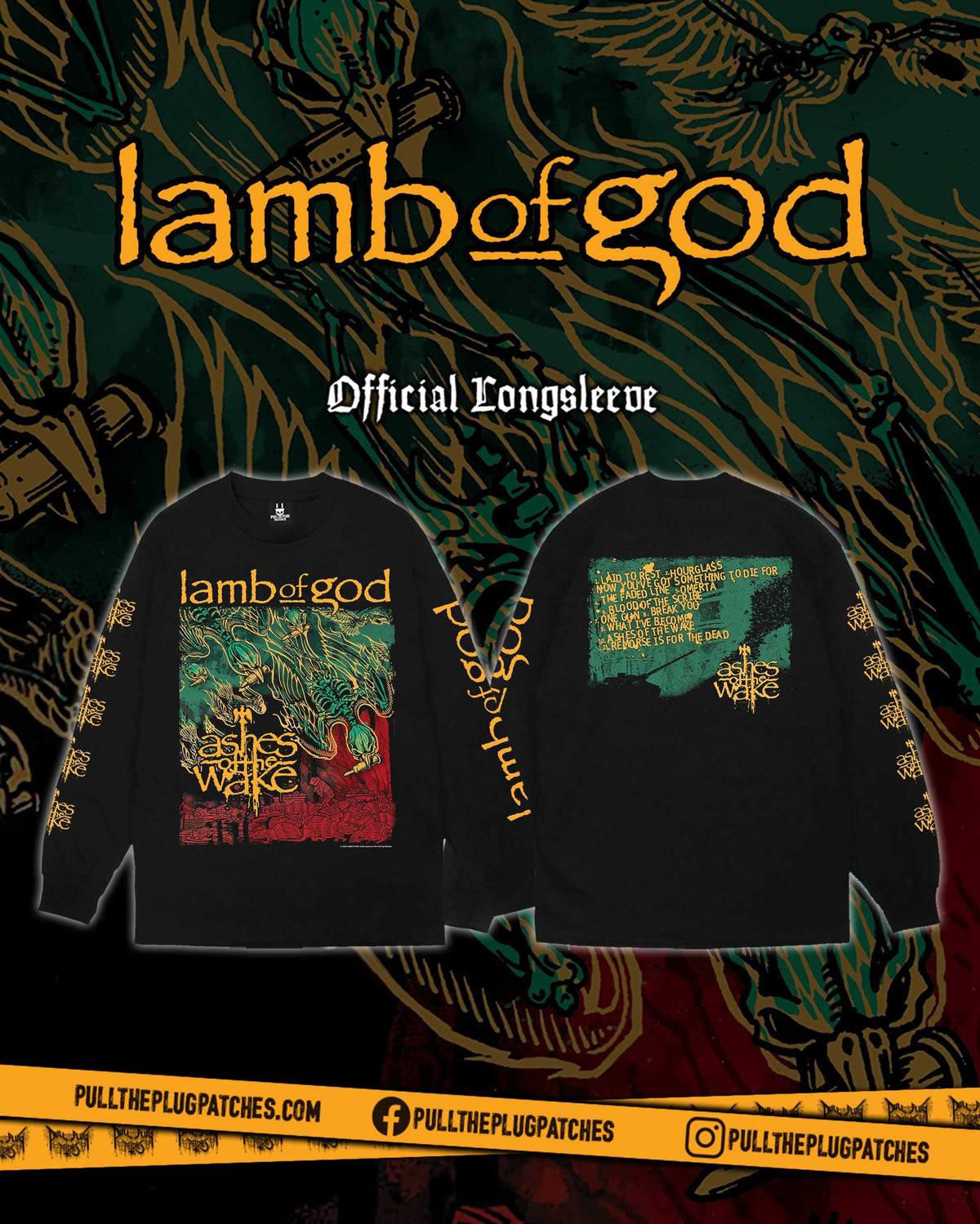 Lamb Of God - Ashes Of The Wake - Longsleeve Shirt