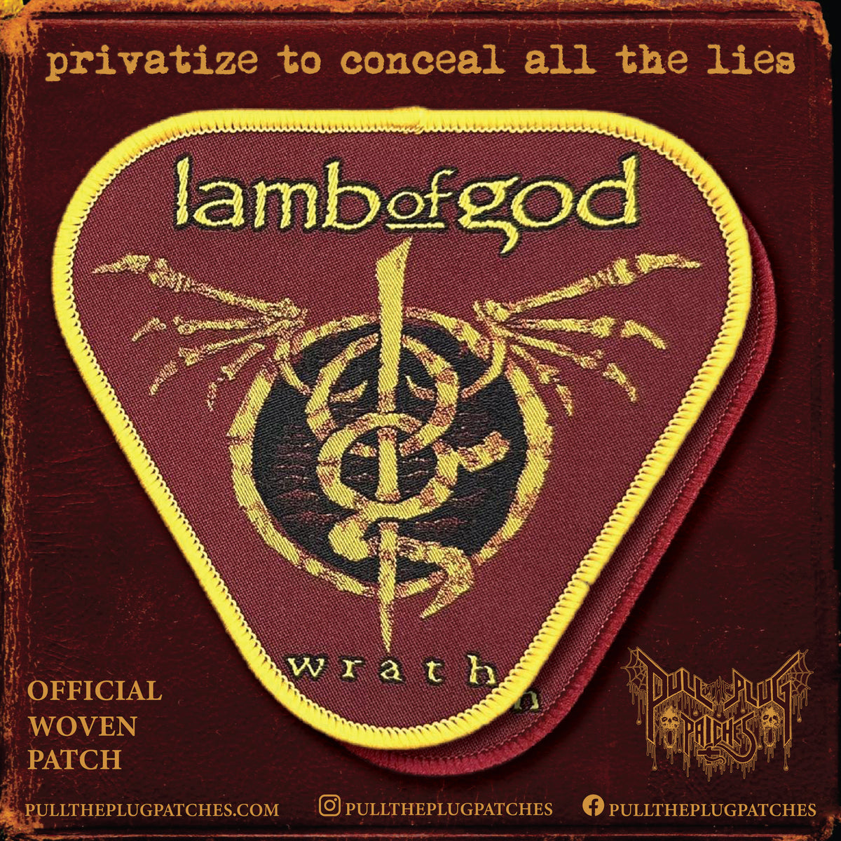 Lamb of God - Wrath - Patch
