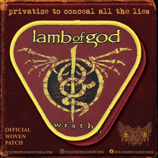 Lamb of God - Wrath - Patch