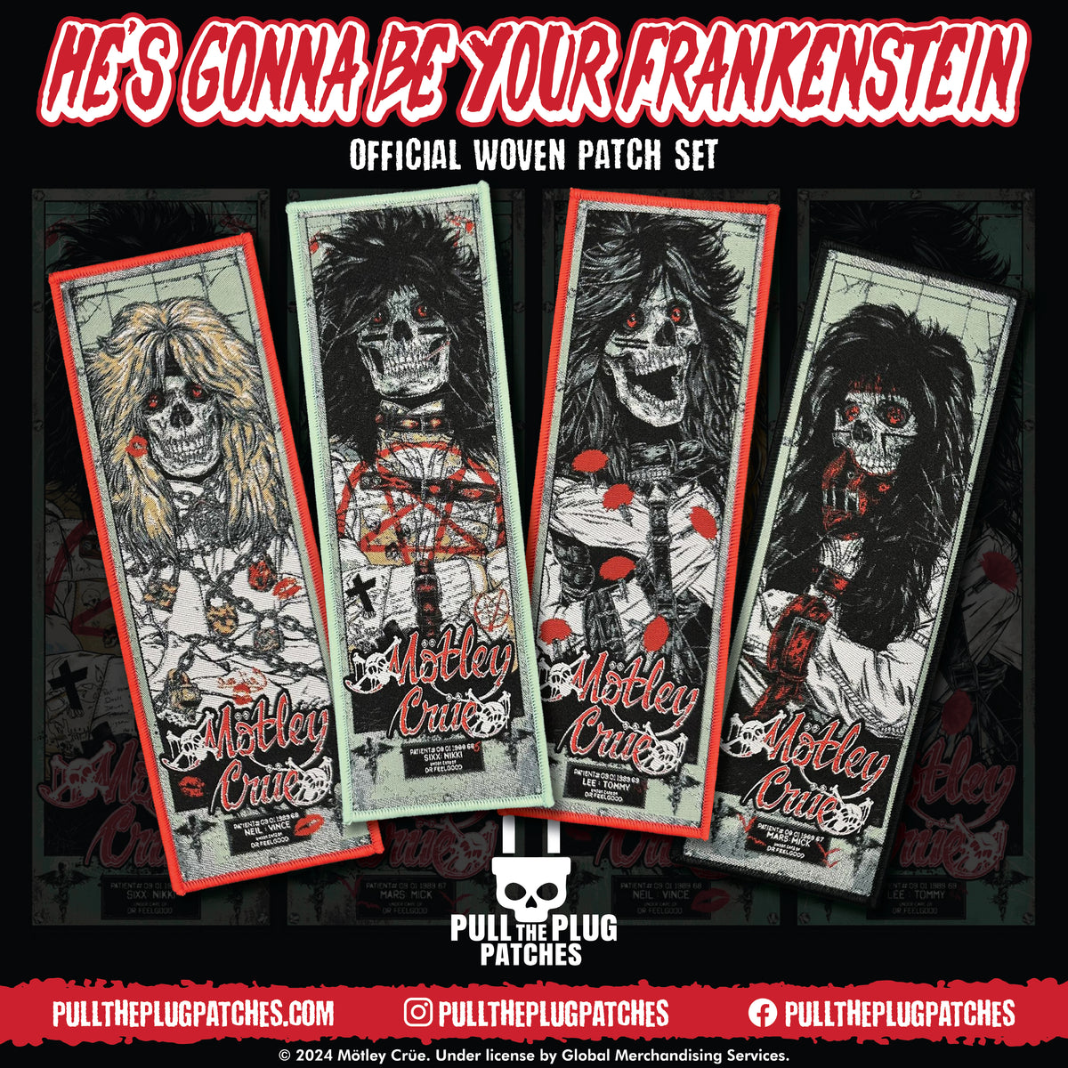 Motley Crue - Mick Mars - Strip Patch