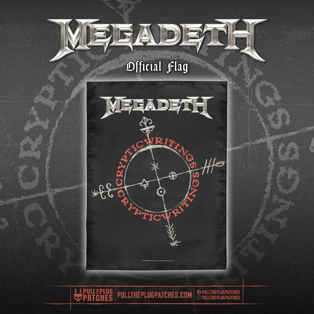 Megadeth - Cryptic Writings - Flag