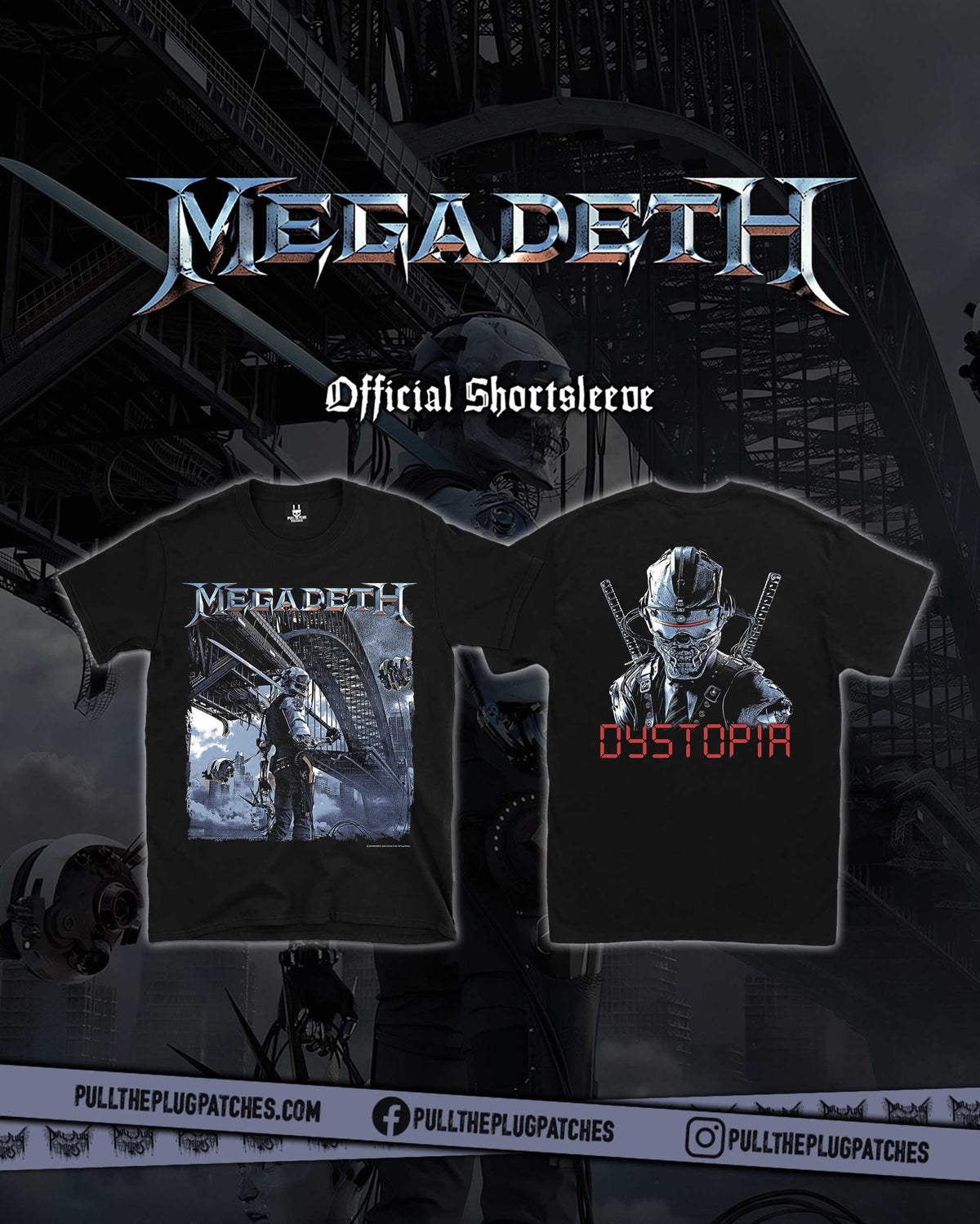 Megadeth - Dystopia - Shortsleeve Shirt