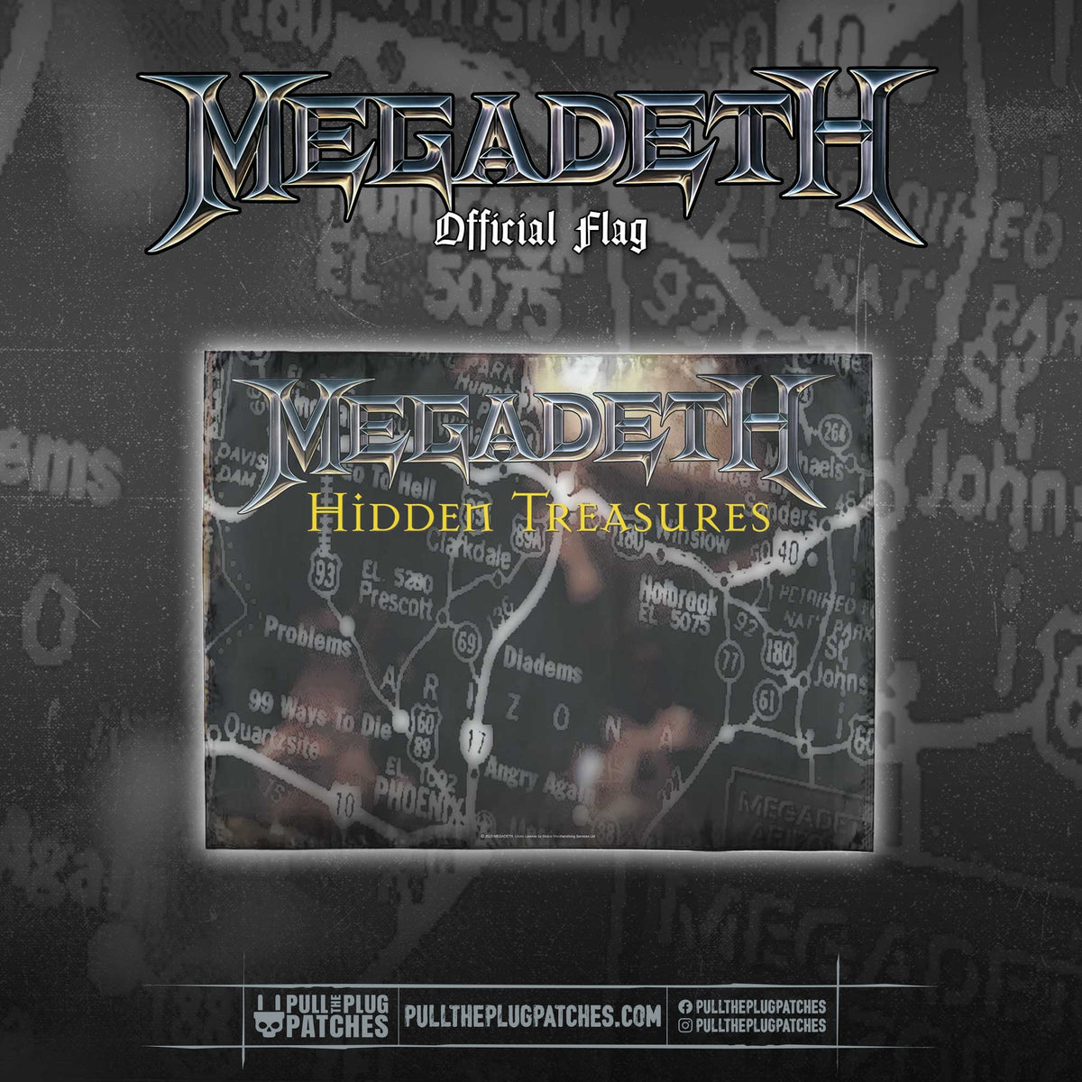 Megadeth - Hidden Treasures - Flag