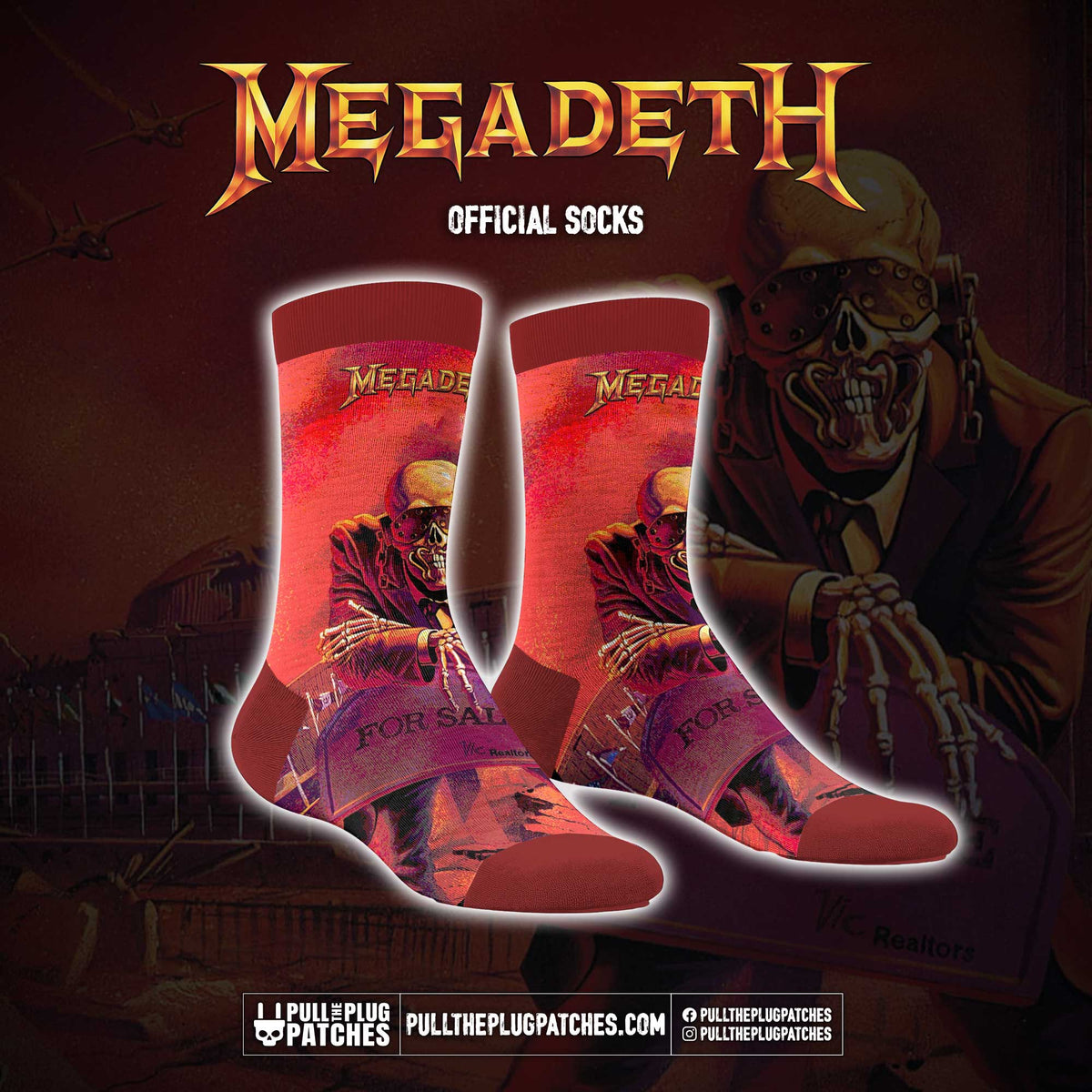 Megadeth - Peace Sells... But Who’s Buying? - Socks