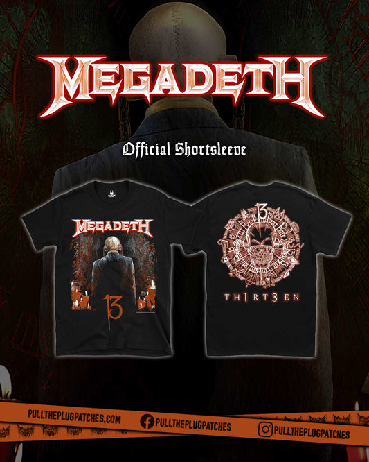 Megadeth - Thirteen - Shortsleeve Shirt