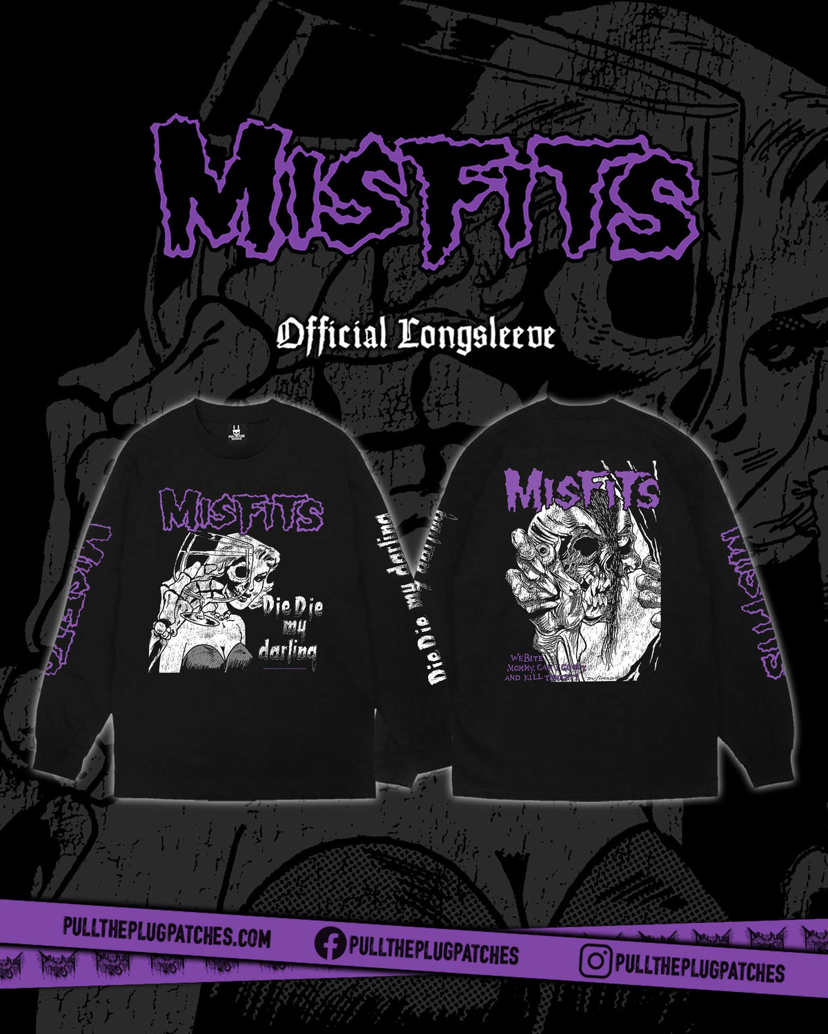 Misfits - Die, Die My Darling - Longsleeve Shirt