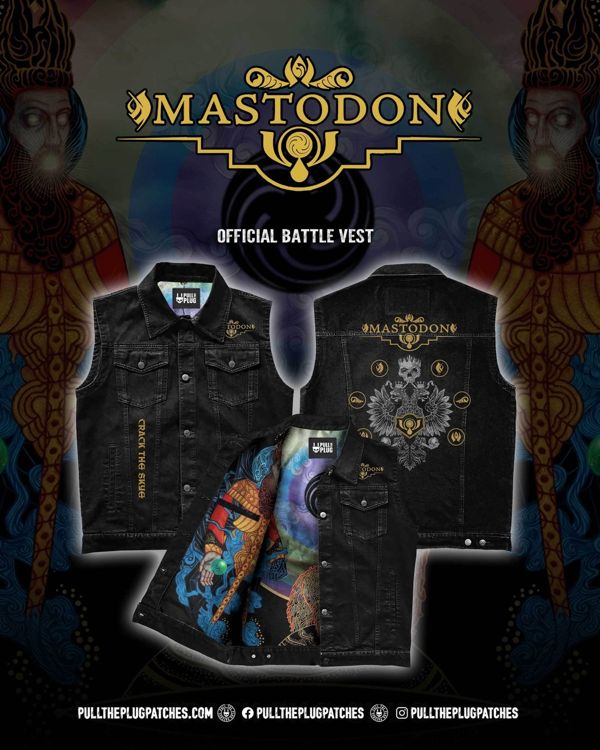 Mastodon - Crack The Skye - Vest
