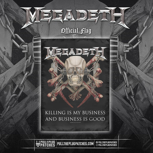 Megadeth - Killing Is My Business... and Business Is Good! - Flag