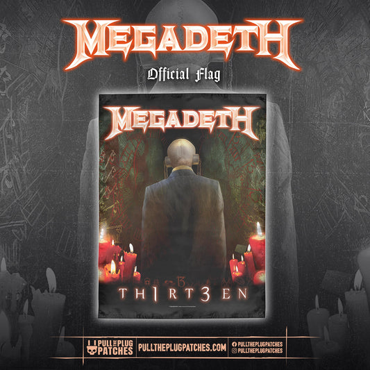 Megadeth - Th1rt3en - Flag