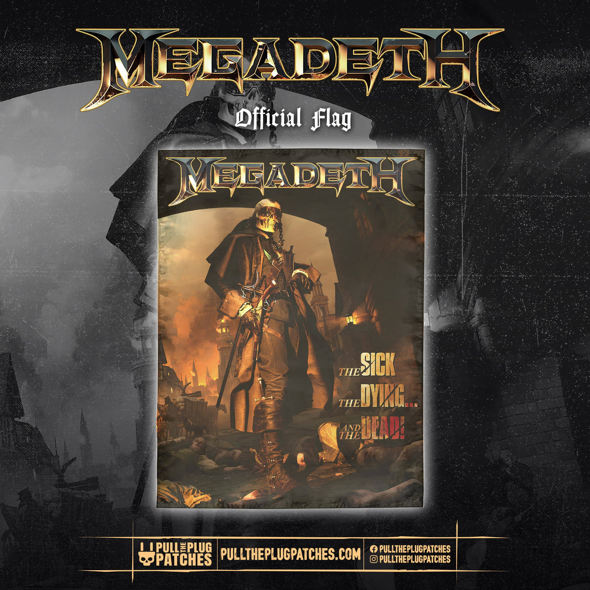 Megadeth - The Sick, the Dying... and the Dead! - Flag
