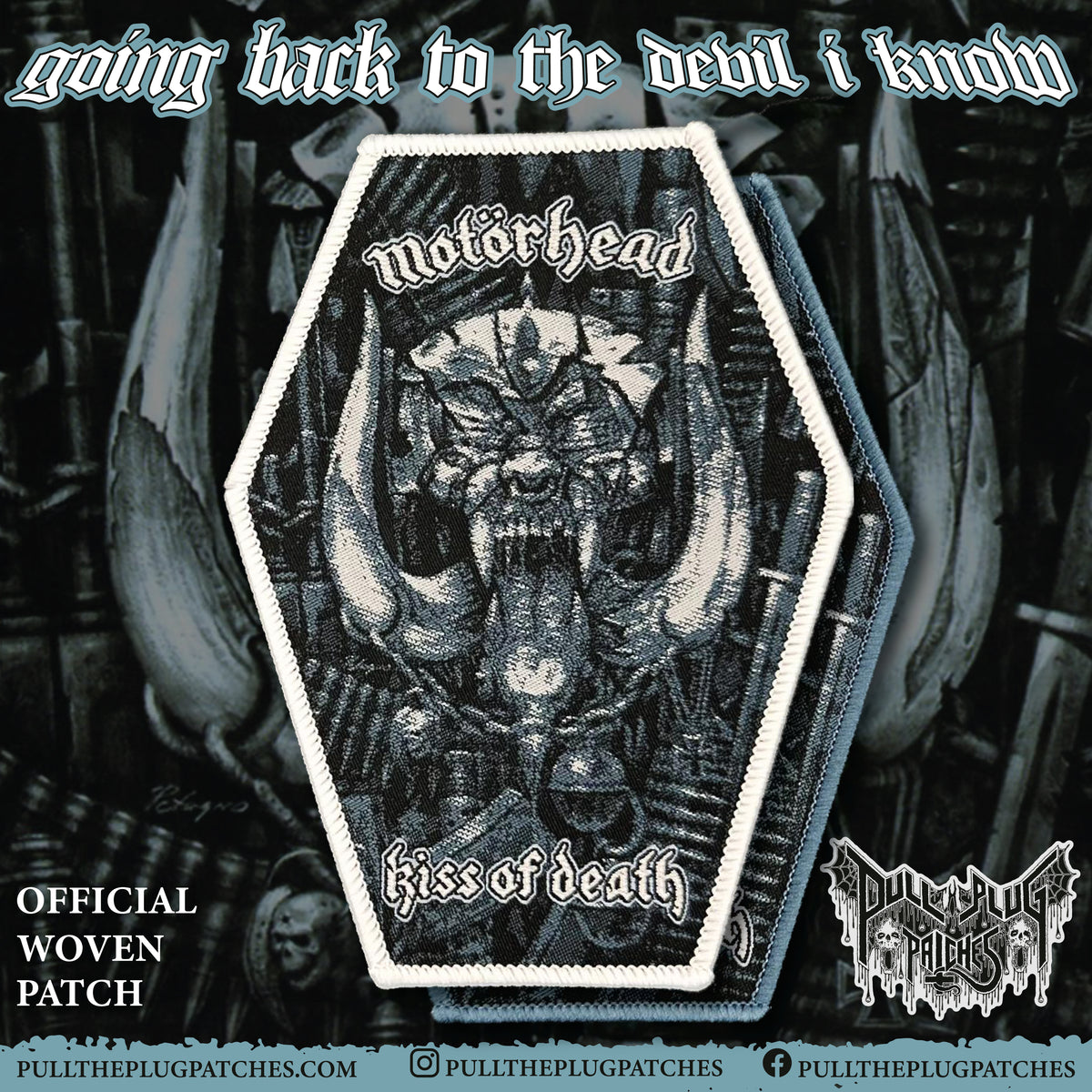 Motorhead - Kiss of Death - Patch