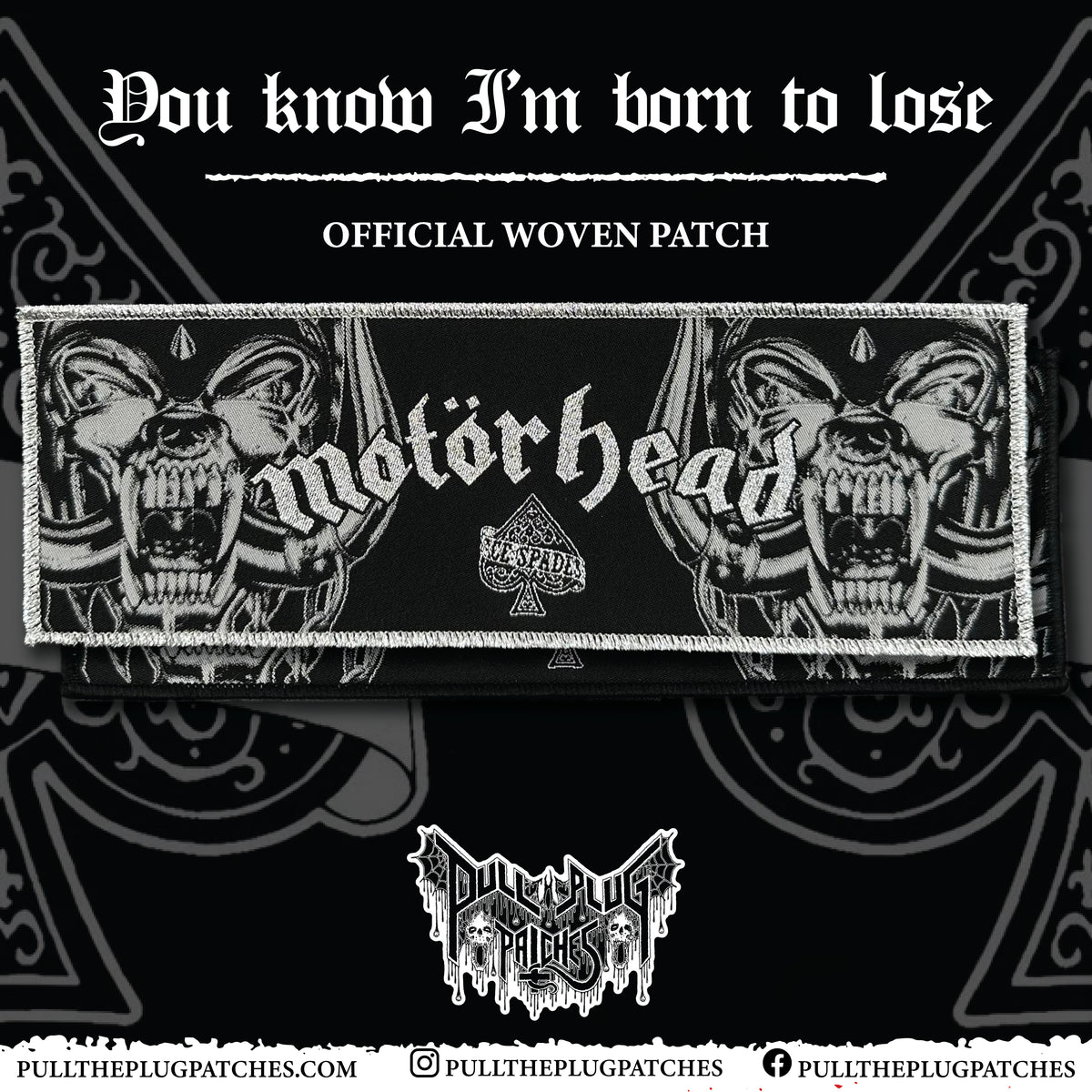 Motorhead - Ace Of Spades - Strip Patch