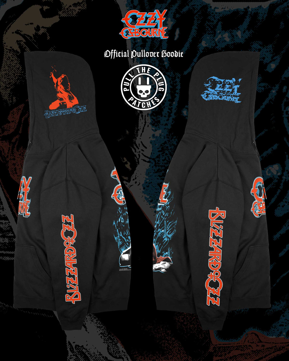 Ozzy Osbourne - Blizzard Of Ozz - Deluxe Pullover Hoodie