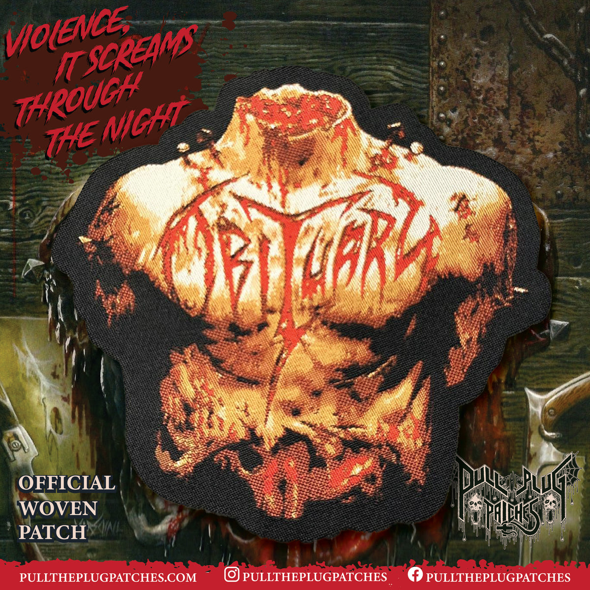 Obituary - Inked in Blood - Patch