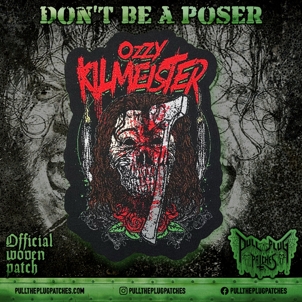 Ozzy Kilmeister - Axe - Patch