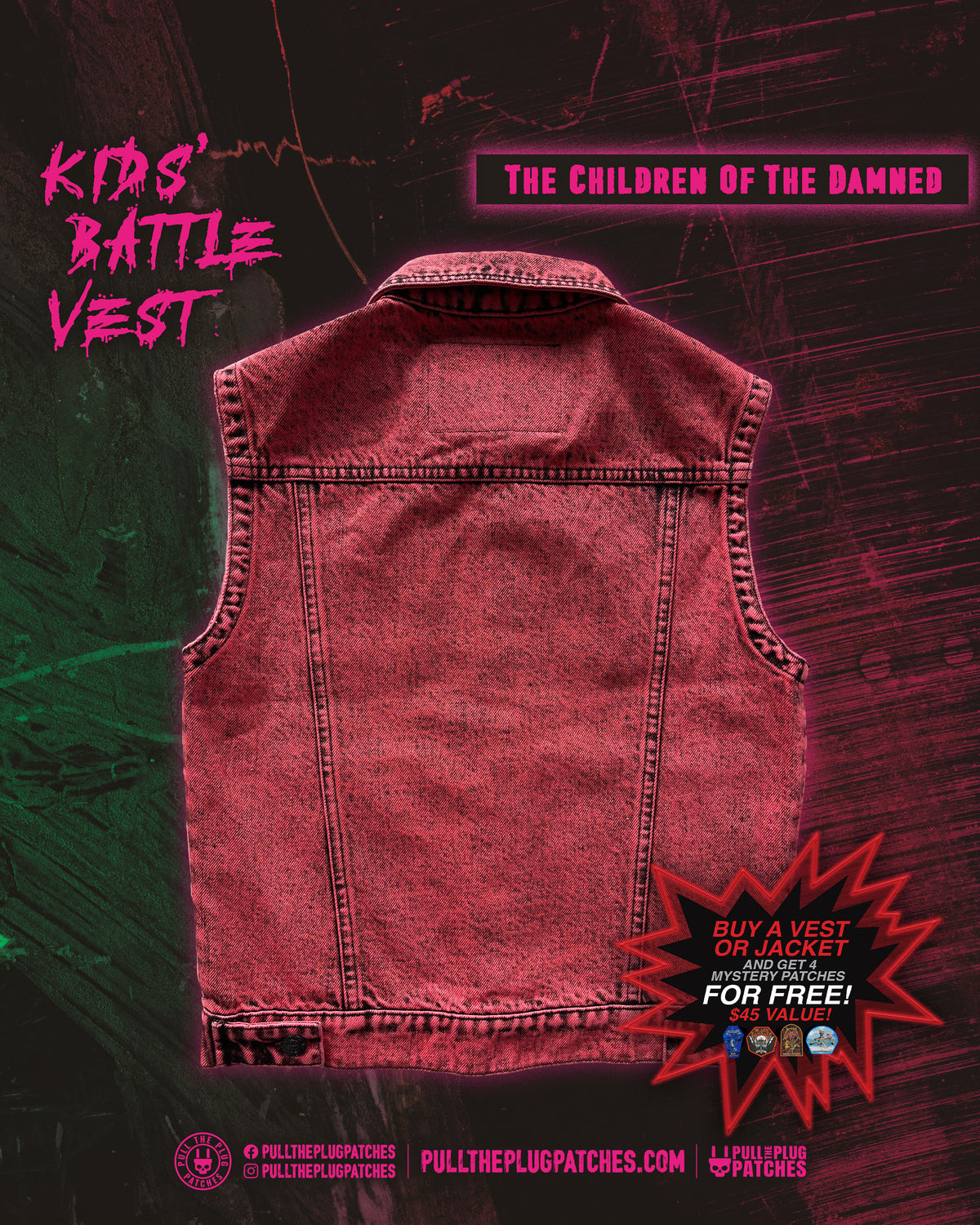 The Children Of The Damned- Kids Vest