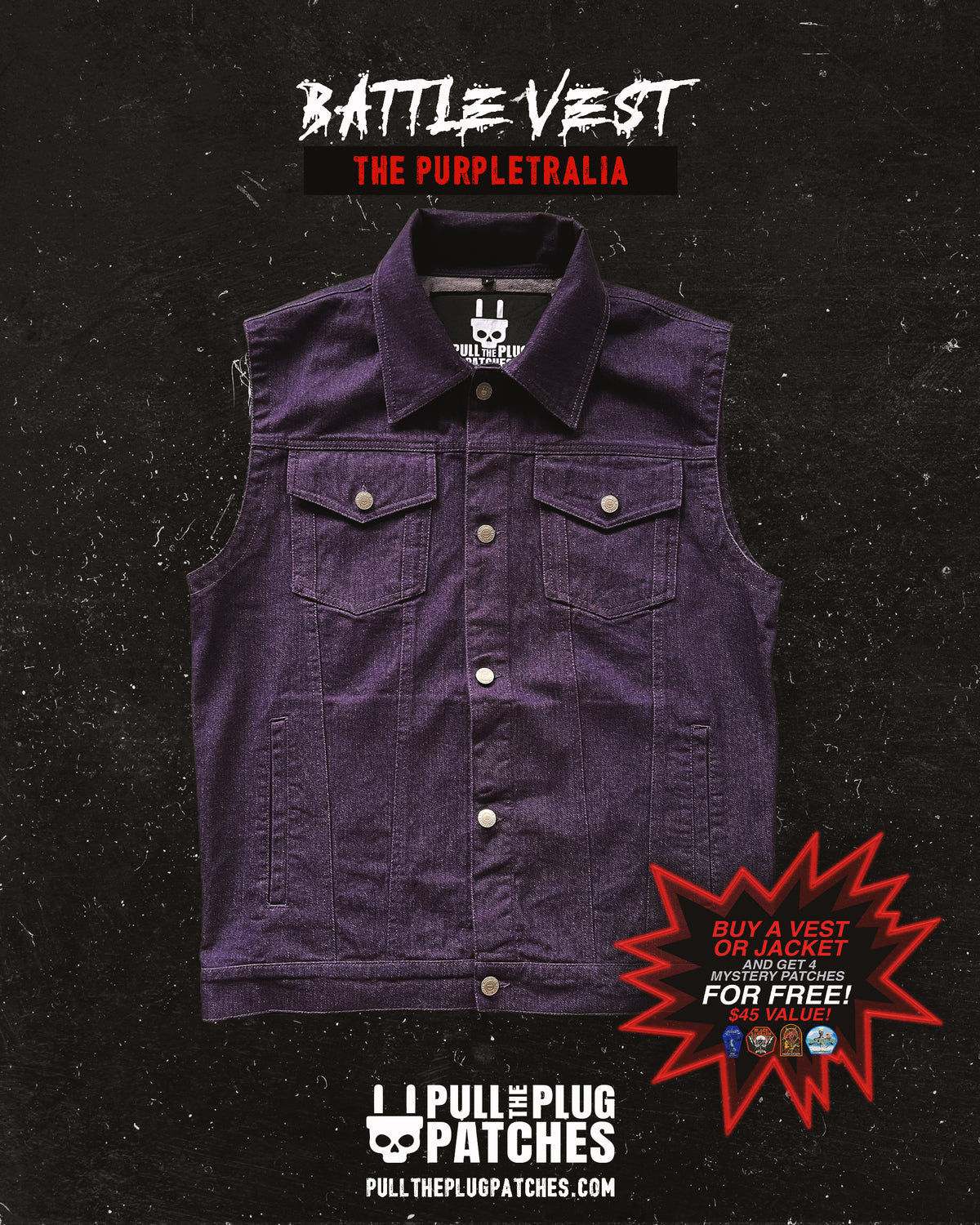The Purpletralia - Vest