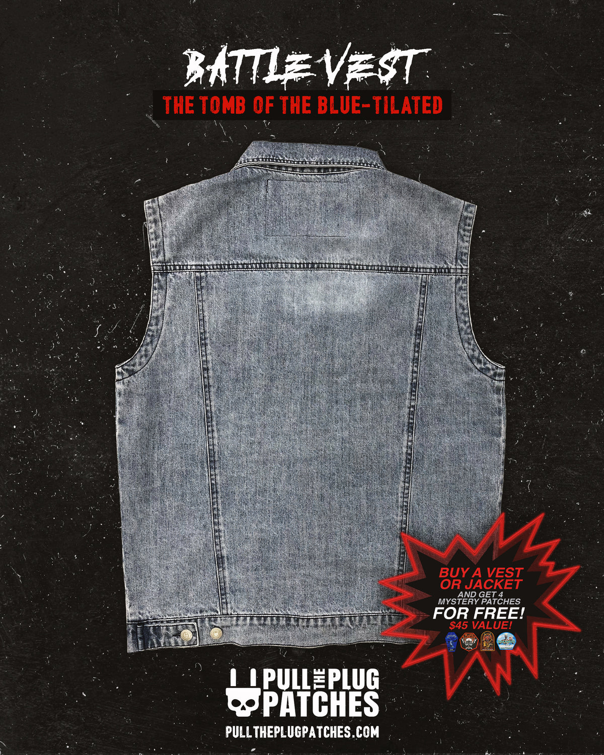 The Tomb Of The Blue-tilated - Vest