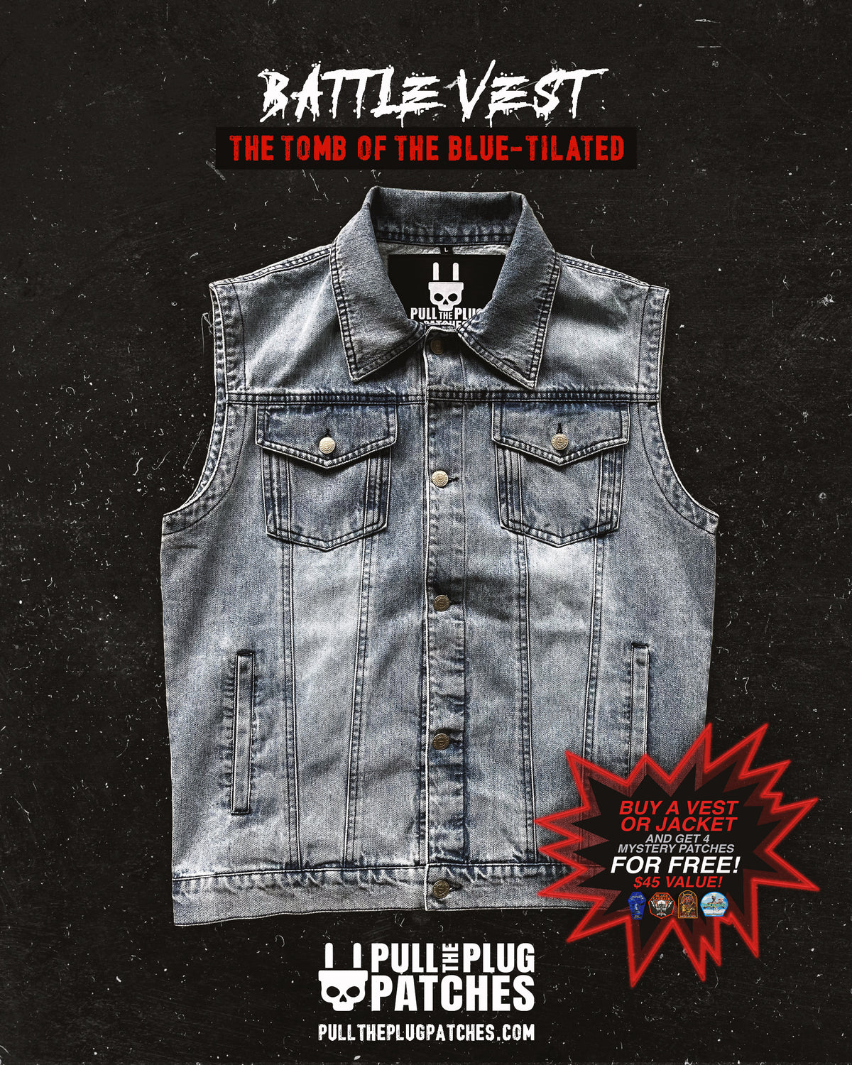 The Tomb Of The Blue-tilated - Vest