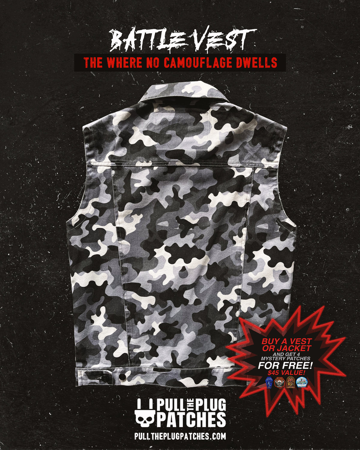 The Where No Camouflage Dwells - Vest