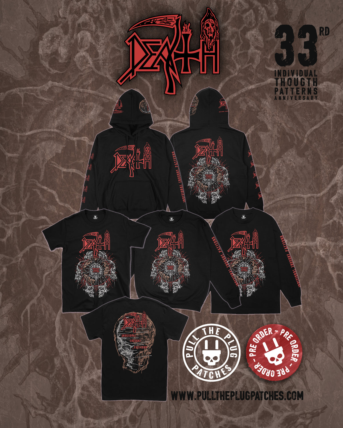 Death - Individual Thought Patterns x Exclusive Noah Cutter Meihoff Art - Longsleeve Shirt