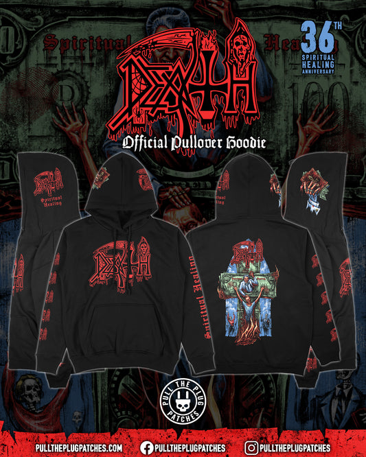 Death - Spiritual Healing x Exclusive Noah Cutter Meihoff Art - Deluxe Pullover Hoodie