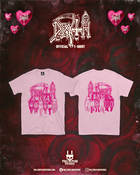 Death - Pretty Pink Pussy - Shortsleeve Shirt (Available for 48 Hours Only!)