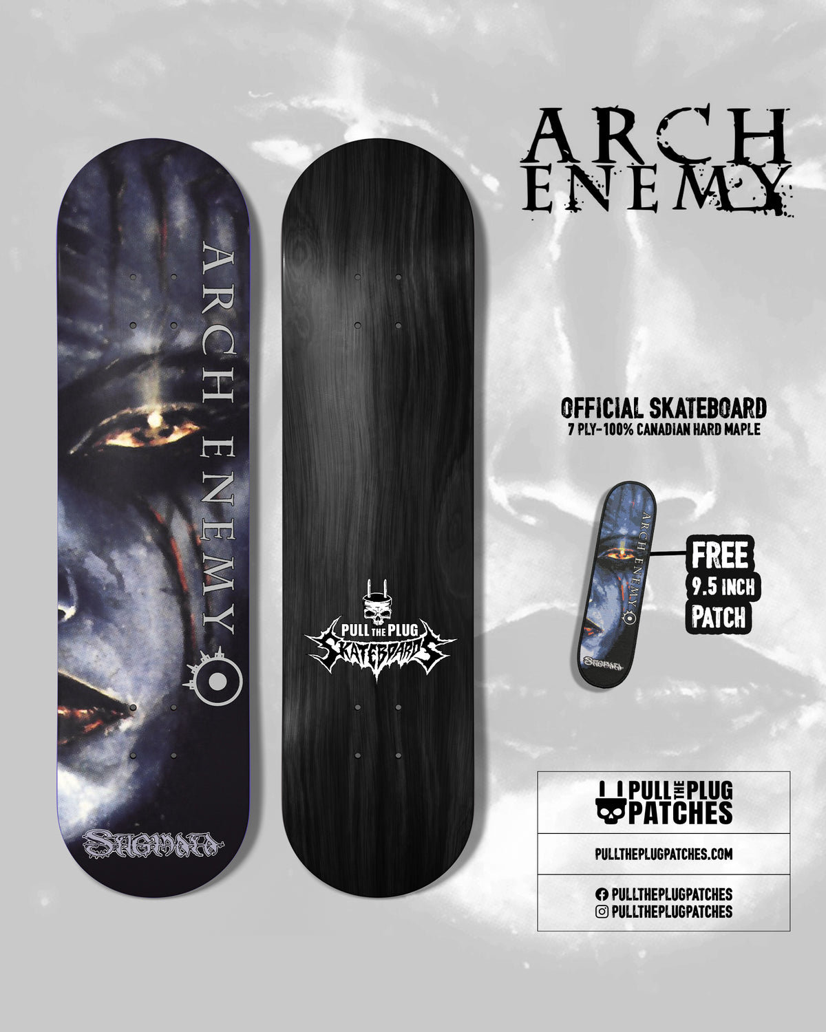 Arch Enemy - Stigmata - Skateboard