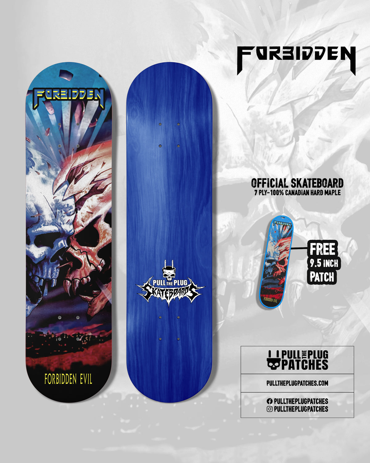 Forbidden - Forbidden Evil - Skateboard