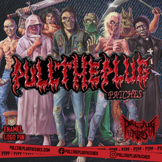Pull The Plug Patches - Deicide Tribute Pin