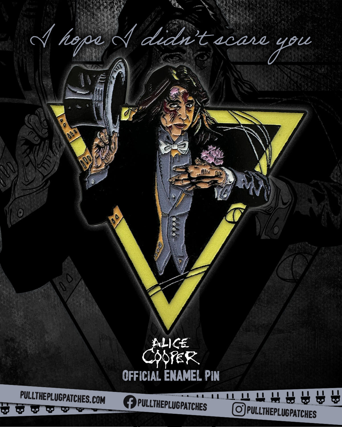 Alice Cooper - Welcome To My Nightmare - Pin
