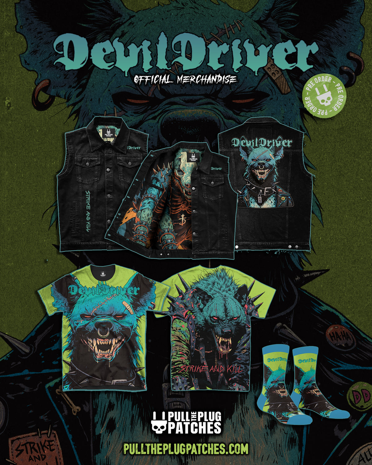 DevilDriver - Strike And Kill - Vest
