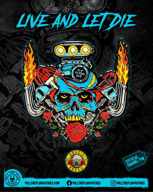 Guns N Roses - Live And Let Die - Pin